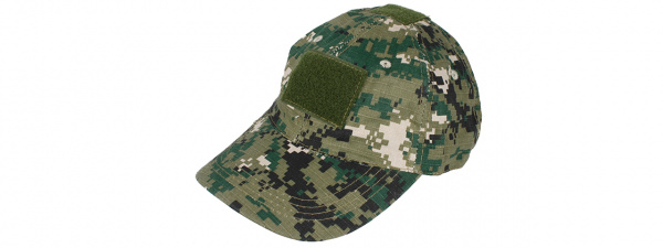 Lancer Tactical Velcro Base Cap ( Woodland Digital )