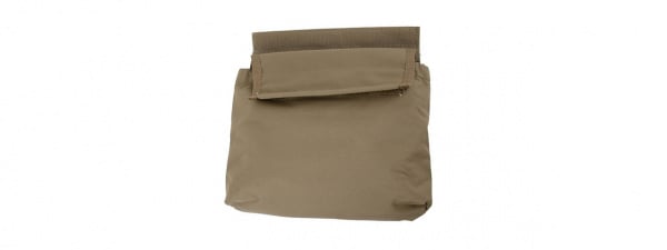 Lancer Tactical AMA Adhesive 500D Fabric And Webbing Roll Dump Pouch ( Coyote Brown )