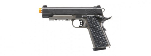 Tokyo Marui Night Warrior 1911 Hi-Kick Gas Blowback Airsoft Pistol (Black & Gray)