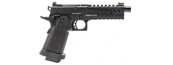 Vorsk Airsoft 5.1 Split Slide Hi Capa GBB Airsoft Pistol (Black)