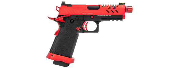 Vorsk Airsoft Pro 3.8 GBB Hi Capa Airsoft Pistol (Red)