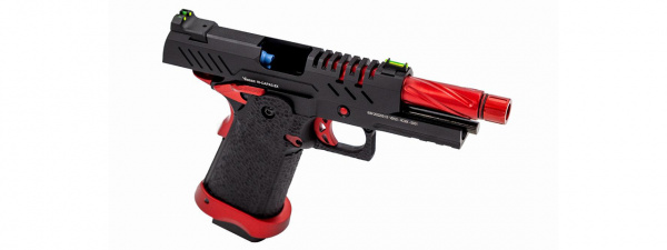 Vorsk Airsoft Pro 3.8 GBB Hi Capa Airsoft Pistol (Red Match)