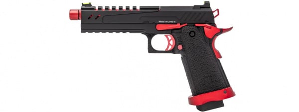 Vorsk Airsoft 5.1 Split Slide Hi Capa GBB Airsoft Pistol (Red Match)