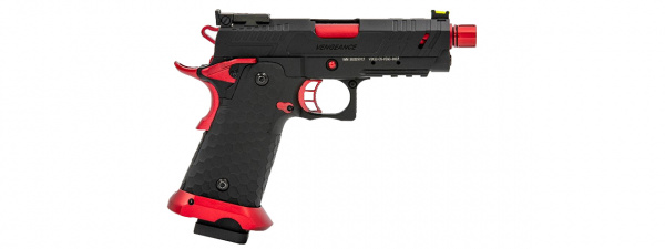 Vorsk Airsoft CS Compact Vengeance 3.8 Hi Capa GBB Airsoft Pistol (Red Match)
