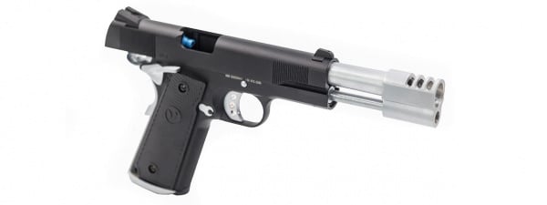 Vorsk Airsoft VX-9 Agency GBB Airsoft Pistol (Black & Chrome)