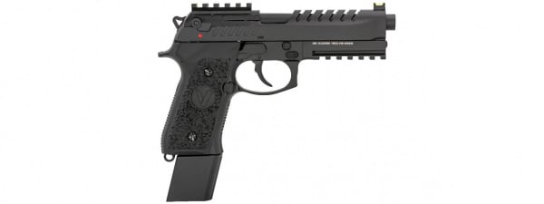 Vorsk Airsoft Tactical VM9 Gas Blowback Pistol (Black)