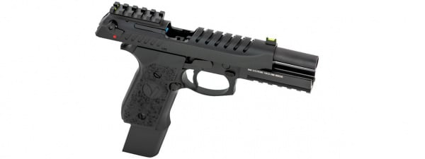 Vorsk Airsoft Tactical VM9 Gas Blowback Pistol (Black)