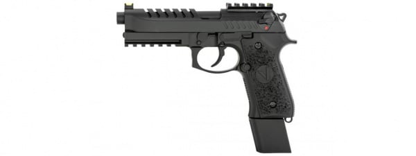 Vorsk Airsoft Tactical VM9 Gas Blowback Pistol (Black)