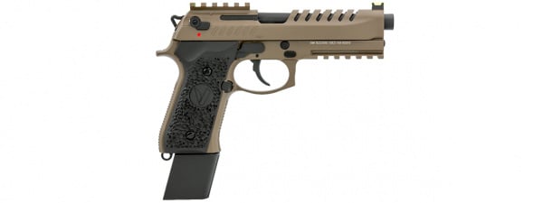 Vorsk Airsoft Tactical VM9 Gas Blowback Pistol (Dark Earth)