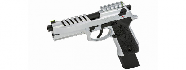 Vorsk Airsoft Tactical VM9 Gas Blowback Pistol (Silver)