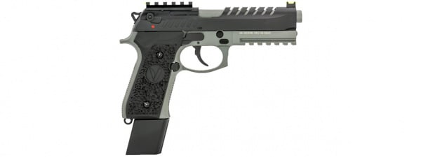 Vorsk Airsoft Tactical VM9 Gas Blowback Pistol (Black/Grey)