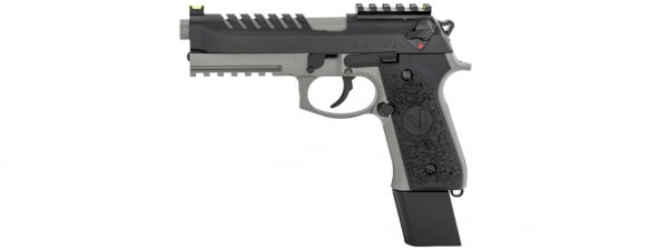 Vorsk Airsoft Tactical VM9 Gas Blowback Pistol (Black/Grey)