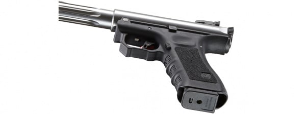 WE-Tech Galaxy Select Fire Premium S Gas Blowback Pistol (Silver)