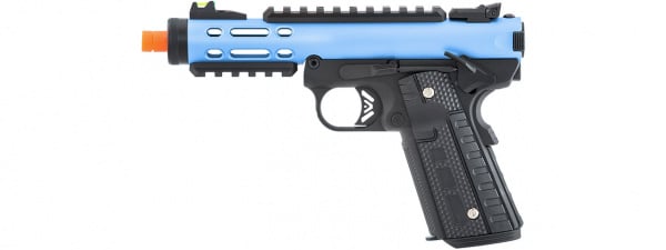 WE-Tech Galaxy 1911 Gas Blowback Airsoft Pistol ( Blue / Black )