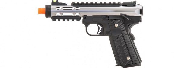 WE-Tech Galaxy 1911 Gas Blowback Airsoft Pistol ( Silver / Black )