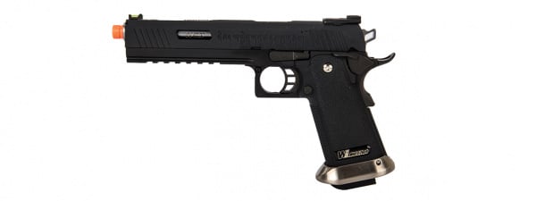 WE-Tech Hi-Capa 6" IREX Full Auto Competition GBB Airsoft Pistol ( Black )