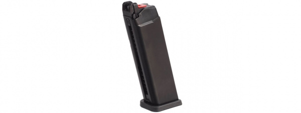 WE-Tech Galaxy GX001 26 Round Metal Green Gas Magazine ( Black )