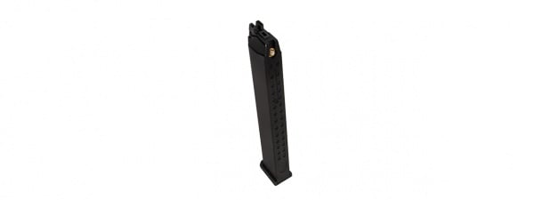 WE-Tech G-Series 50 Round Extended Green Gas Blowback Magazine (Black)