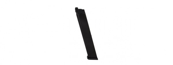 WE-Tech G-Series 50 Round Extended Green Gas Blowback Magazine (Black)