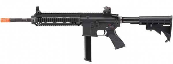 WE-Tech M4 888 PCC Gas Blowback Airsoft Rifle ( Black )