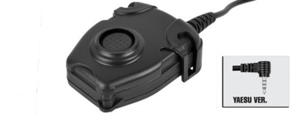 Tac 9 Industries Military Advanced Yaesu Version PTT ( Black )