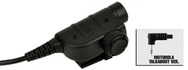 Tac 9 Industries Z-SILYNX Releases Chest Motorola 1-PIN Version PTT ( Black )