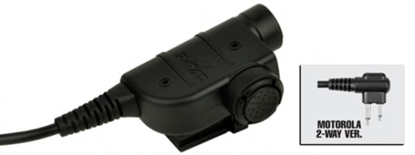 Tac 9 Industries Z-SILYNX Releases Chest Motorola 2-PIN Version PTT ( Black )