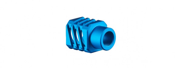 Zion Arms Skeletonized Flash Hider (Blue)