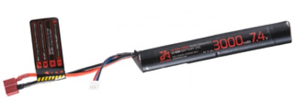 Zion Arms 7.4v 3000mAh Lithium-Ion Stick Type Battery (Deans)