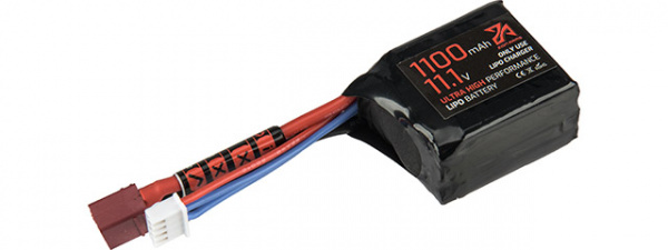 Zion Arms 11.1v 1100mAh Lithium-Ion Brick Type Battery (Deans)