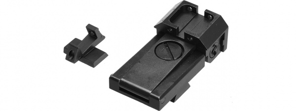 ZC Leopard Steel CNC Sight Set for Hi-CAPA Gas Pistol