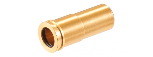 Lancer Tactical 19.7mm CNC Machined Aluminum Air Nozzle for Airsoft AEGs (Gold)