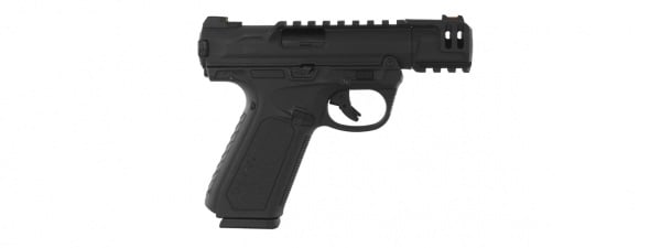 Action Army AAP-01C Green Gas Blowback Airsoft Pistol (Black)