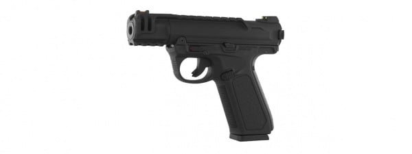 Action Army AAP-01C Green Gas Blowback Airsoft Pistol (Black)