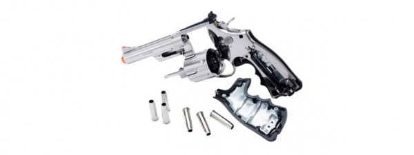 Umarex Licensed Smith & Wesson 5" Model 29 CO2 Airsoft Revolver (Chrome)