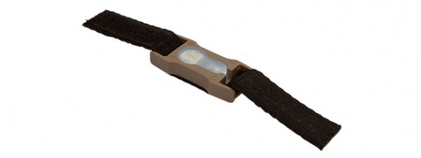 FMA 1" Webbing Split Bar Strobe Light ( FDE / White LED )