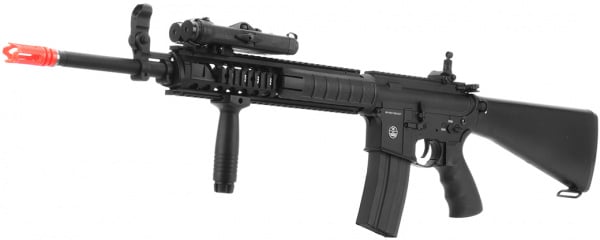 DBoys M16A4 RIS Full Metal Airsoft AEG w/ PEQ Box and Foregrip