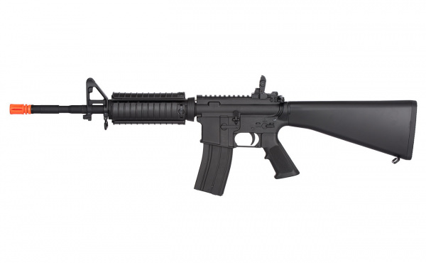 Golden Eagle M4 RIS Lightweight Polymer GBB Airsoft Rifle ( Black )