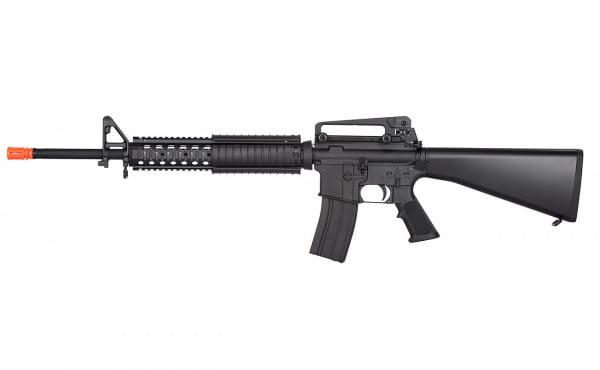 Golden Eagle M16 RIS Lightweight Polymer GBB Airsoft Rifle ( Black )