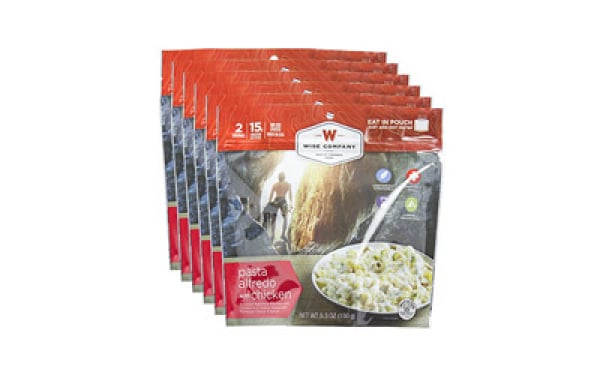 Wise Camping Chicken Alfredo - 6 Pack