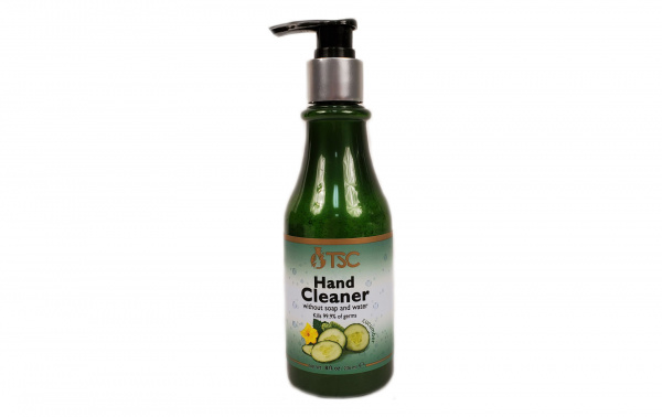 TSC Hand Cleaner Kills 99.9 Percent of Germs