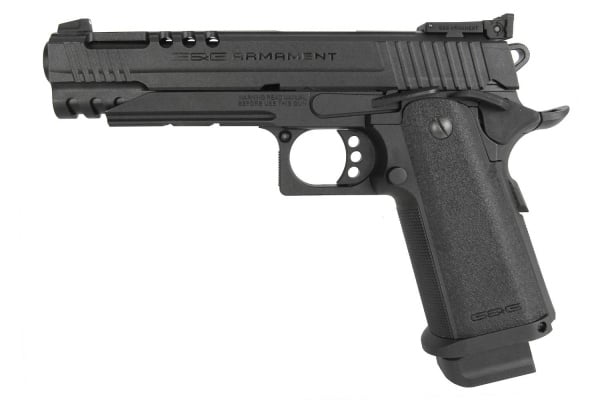 G&G GPM1911 CP Hi-Capa Gas Airsoft Pistol ( Black )