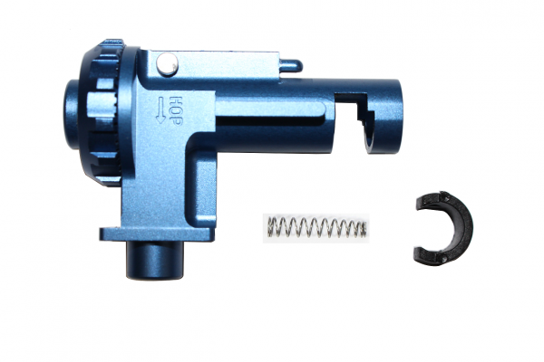 Classic Army M4 CNC Aluminum Hop up Chamber for Blowback Version ( Blue )