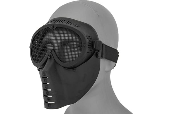 Emerson Face Mask w/ Mesh Eye Protection ( Black )