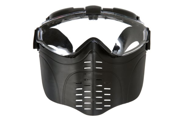 UK Arms Full Face Mask w/ Fan ( Black )