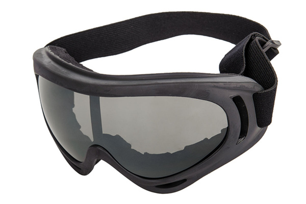 Lancer Tactical Smoke Lens Shooting Safety Glasses ( Black )