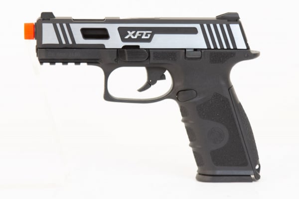 ICS XFG Gas Blowback Airsoft Pistol ( Stainless )