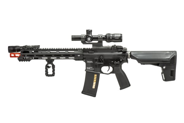 KWA Ronin T10 RM4 3.0 Electric Recoil Airsoft Rifle Field Ready Combo (Black)