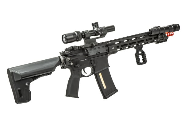 KWA Ronin T10 RM4 3.0 Electric Recoil Airsoft Rifle Field Ready Combo (Black)