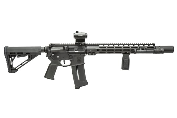 MGC4 MK2 FULL METAL M4 AEG W/ ETU AIRSOFT RIFLE FIELD READY COMBO V3 (BLACK)